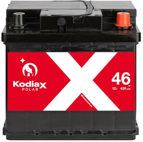 Kodiax Start Autobatterie 12V 46Ah 420A/EN
