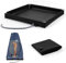 Panage De Base De Douche De Camping Portable 80x80x10cm Tissu Oxford Base De Douche Pliable avec Une Vanne De Drainage Et Un Tuyau Utilisation Facile Installation Stable pour Camping-Car, Extérieur