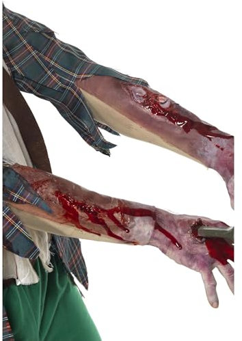 Halloween! Smiffys Ein Latex-Stulpen mit Wunden-Effekt, Verschiedene Stile
