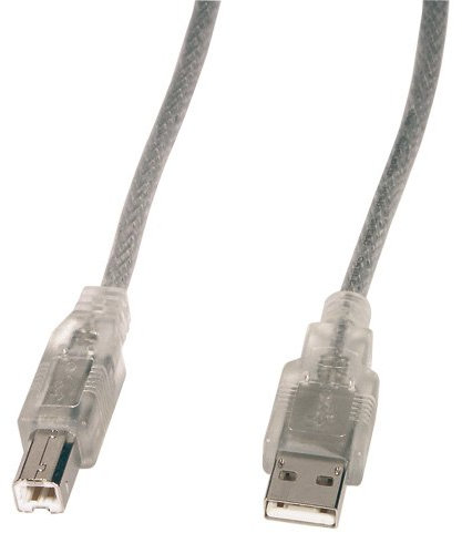 Connectland USB-V2-AB-3M Câble USB Version 2.0 480 Mbps A Mâle vers B Mâle 3 m Argent