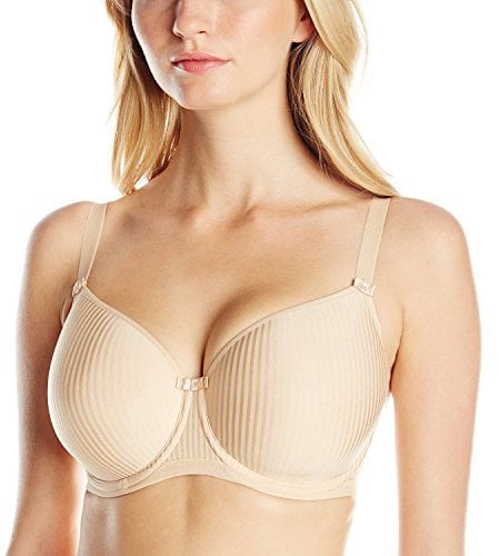 Freya Womens Idol Underwire Moulded Balcony Bras, Nude, 34DD UK