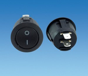 Circular On/Off Rocker Switch 320011