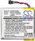 Cameron Sino Batterie de rechange pour Motorola WX30 Motorola Moto 360