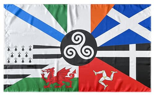 Durabol Bandera Naciones Celtas 150 x 90 cm Satén