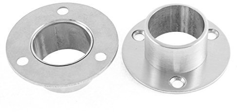 Aexit Kleiderschrank Nägel, Schrauben & Befestigungen Kleiderstange Spurstangenkopf Unterstützung Halterung 52x Stütze 20mm 2