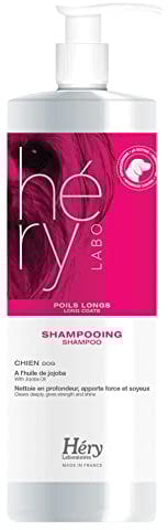 HERY Labo – 66010 – Shampoo für Hunde mit Jojobaöl – 1 l