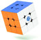 ROXENDA Gan 356 RS Zauberwürfel, 3x3 Gan 356RS Stickerless Speed Würfel, Gan 3x3 Cube V3 System 3x3x3 Cube, Gan 356 R Upgraded Version