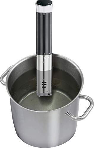 Melissa 16310170 Sous Vide - Olla de cocción lenta (8,5 L, 520 W, acero inoxidable), color negro 800 vatios 16310224