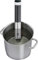 Melissa 16310224 Sous Vide Stick, Kochen wie die Sterneköche,Sousvide Garer, Sous Vide-Stick, 800 Watt, Thermostat,Umwälzpumpe,exakte Temperatureinstellung,LCD Display,Sterneküche, Trockenlaufschutz,