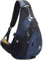 Sling Backpack Men Women | Sling Bag Waterproof Large Capacity 14 Laptop | Chest Bag Shoulder Crossbody Bag Triangle Backpack Outdoor Travelling Cycling Hiking Running Blue