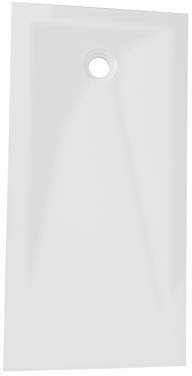 RECEVEUR DOUCHE EXTRA PLAT - SOLID SURFACE- BLANC - 90CM x 120CM