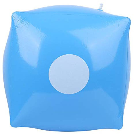 Zerodis Riesiges aufblasbares Würfelspielzeug, großes riesiges Würfelspielzeug Party Club Aktivitäten Prop Game Toy Supplies Kids Pool Game Toy(Blau)