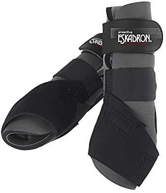 Eskadron Pro Active Gamaschen - Hinterbeine 2er Set, Größe:M, Farbe:Grey