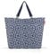 reisenthel shopper M in Signature Navy – Geräumige Shopping Bag und edle Handtasche in einem – Aus wasserabweisendem Material