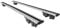 MDAK Kompatibel mit BMW X1 (E84) 2010-2015 Hook Model Relingträger Dachträger Auto Gepäckträger Grau Aluminium 2 Stangen