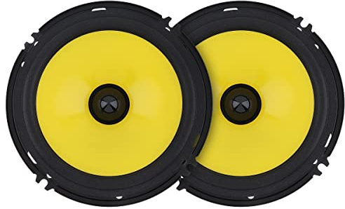 ePathChina 2pcs Full Range Frequency Car Audio Speaker Heavy Mid-bass Ultra-Thin Modified Speaker Non-Destructive Installation (6 Inch)