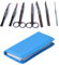 ZTBH Microscope Accessory Kit 7 Pcs/set - Stainless Steel Microscope Dissecting Tool Kit with Slides