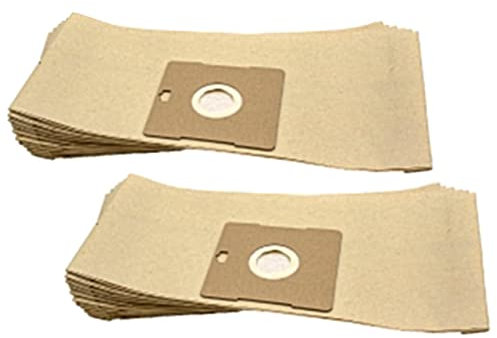 vhbw 20x Bolsa aspiradora compatible con Satrap Aspira Mouse 1500, Mousy Class 1300 aspiradora - papel, 35 cm x 16 cm