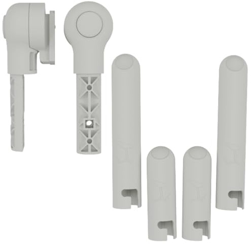 CYBEX Gold LEMO Adapter-Set, Werkzeuglose Montage, Light Grey