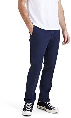 Dockers GO Signature Khaki Slim Chino, Navy Blazer, 34W 32L pour des Hommes
