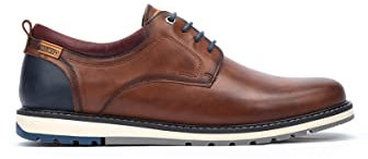 Pikolinos Zapatos Cordones en Cuero Berna para Caballero Color Cuero