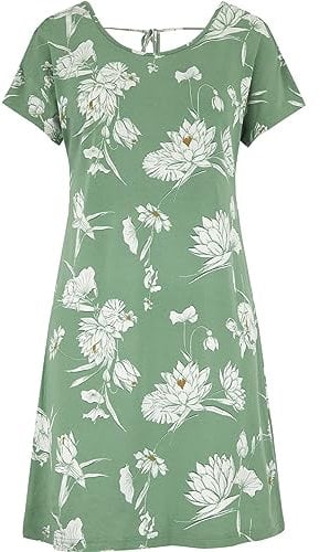 Sherpa Adventure Gear Padma Tie Back Dress, L, Thyme Lotus