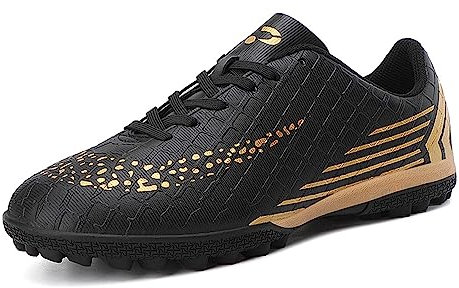 Hixingo Scarpe da Calcio Uomo, Scarpe da Calcetto Ragazzo Teenager Sportive All'aperto Scarpe Professionale Training Scarpe da Allenamento da Unisex Traspiranti Leggero Sneakers