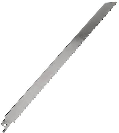 1 STÜCK Stichsägeblatt Edelstahl Säbelsägeblatt 11,8 Zoll Handsäge Multi Sägeblatt for Schneiden Von Knochen Fleisch Holz Metall Elektrowerkzeuge