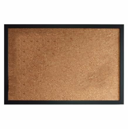 LOOQS Korktafel, Pinnwand, Notiztafel für Büro, Klassenzimmer oder Zuhause (Size : 50x70cm)