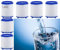 LASC 6 x Wasserfilter für Küchenarmatur, Hochdruckbelüfter, Filter, Küchenarmatur, Entkalker für Wasserhahn, Küchenarmatur.