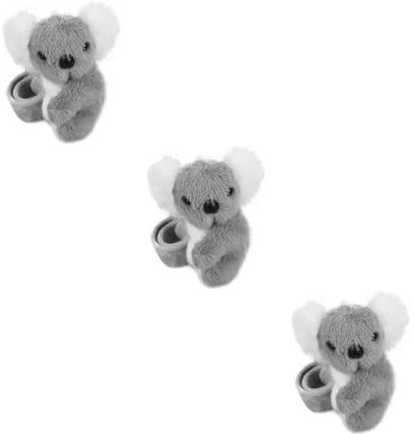 Amosfun 3 Teiliges Armband Koala Stofftier Klapparmbänder Goodie Tüten Füller Koala Schnapparmbänder Partygeschenke Mit Tiermotiv Schnapparmbänder Bulk Partyzubehör Festival