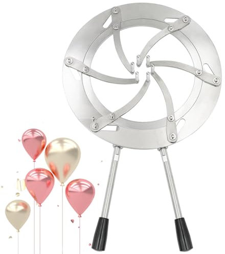 Ballon Stuffing Tool Edelstahl Ballon Stretcher Tool Abnehmbare Ballonmaschine Ballon Stuffer für Geburtstag Hochzeit Weihnachten