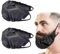 XOXVURI Bartabdeckungen Gesichts Bart Schürze Bart Bandana Gesichtsbart Schürze Kappen Bart Bib Schutz Bartabdeckung Schnurrbartschutz Bandana Männer Gesichtsbehaarung Bib Bibnet Guard 2 Stück