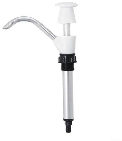 TIANHENGMart Hand Water Pump, Sink Water Hand Pump Replacement Tool, Above Ground, Aluminum Alloy, White