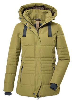 G.I.G.A. DX Damen Steppjacke mit abzippbarer Kapuze/Funktionsjacke in Daunenoptik GW 25 WMN QLTD JCKT, pistazie, 34, 39930-000