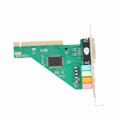 Carte Son PCI Canal 4.1 Surround Interne CMI8738 pour Ordinateur de Bureau
