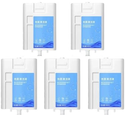 AgaShi Nettoyant spécial for sols 450 ML, Compatible avec Dreame L20 Ultra L30 Ultra X10 X10 Plus L10s Pro(5pcs)
