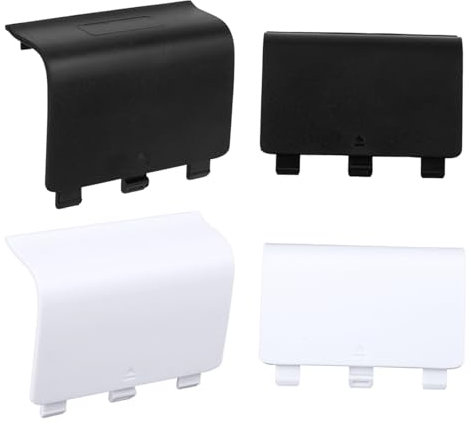 4pcs Coques Arrière de Batterie pour Manette Xbox One, Coque Arrière de Rechange [PAS pour Xbox Series X/S] Coque Arrière de Batterie Pièce de Réparation pour Manette Sans Fil