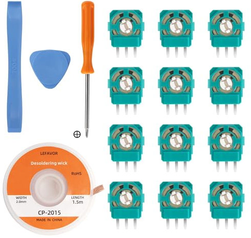 Avericht 8 Stück 2.3k Ersatz Trimmer Potentiometer für PS5 Controller ALPS Stick, 3D Analog Joystick Reparatur Ersatzteil für Playstation 5 Dualsene controller