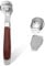 URAQT 3PCS Râpe à Pied Pédicure, Rapeuse Pieds Anti-Callosités, Coupe Cors, Rasoir pour Talons, Professionnel Pédicure kit Outils avec 10 Lames Outil, Outil de Soin des Pieds,Manche en Bois Massif