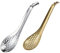 HOLIDYOYO 2 Piezas colador acero inoxidable cuchara ranurada para servir servicio alimento tamizar escurridor para cocinar cucharas cocina metal acero inoxidable 304