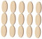 Angoily 15 Piezas Cortes de Bambú Pintar Diy Slices Sin Terminar Manualidades Decoraciones Infantiles
