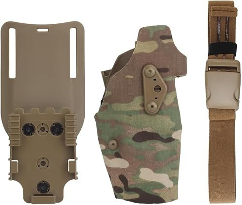 Taktische Holster für G1ock 17 mit Plattform Drop Leg Strap Airsoft Jagd Gun Holster Quick Release G17 Pistole Träger Halter