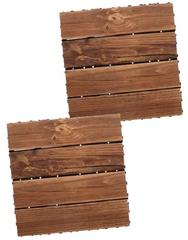 Homoyoyo 2pezzi Piastrelle Autobloccanti Per Patio Piastrelle Per Pavimenti Patio Ad Incastro Per Esterni Rivestimento Per Pavimenti Per Piscina Doccia Bagno Garage