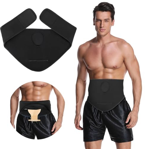Ceinture pour stomie - Sac de stomie extensible réglable - Accessoire pour hommes et femmes (XXL)