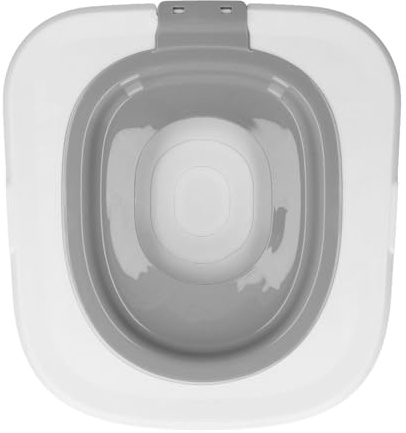 Cat Toilet Training Kit Premium ABS Reusable Removable Cat Toilet Trainer Tool for Home Restroom Grey
