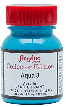 Angelus Collector cuir peinture 1 Oz Aqua 8
