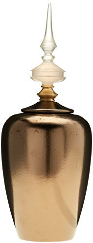 Premier Complements Urna Decorativ, Gres, Bronze