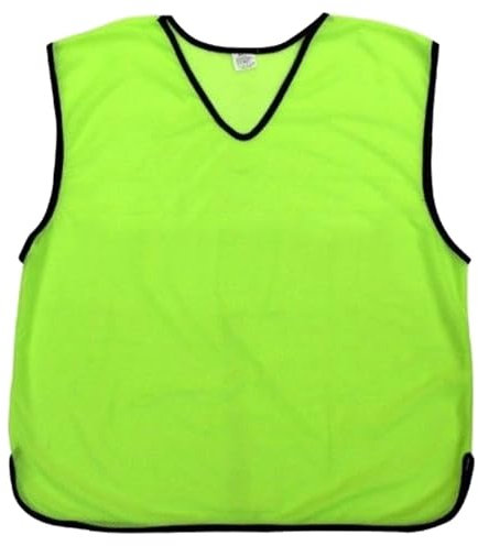 Sterling Sports Trainings-Lätzchen für Erwachsene, schnell trocknend, für Fußball, Rugby, Basketball und Cricket, ideal für Teamübungen, Gelb, Senioren, 10 Stück