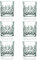 RCR: Set di 6 bicchierini da liquore Melodia 7,8 cl